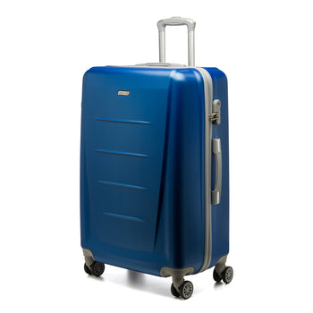 Trolley grande rigido blu in ABS Govago, Valigie, SKU o912000125, Immagine 0